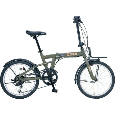 ジープ｜Jeep 自転車 OLIVE JE_206G 20x1.75インチ /外装6段 /20インチ
